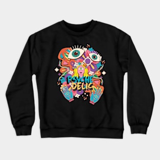 Psychedelic Crewneck Sweatshirt